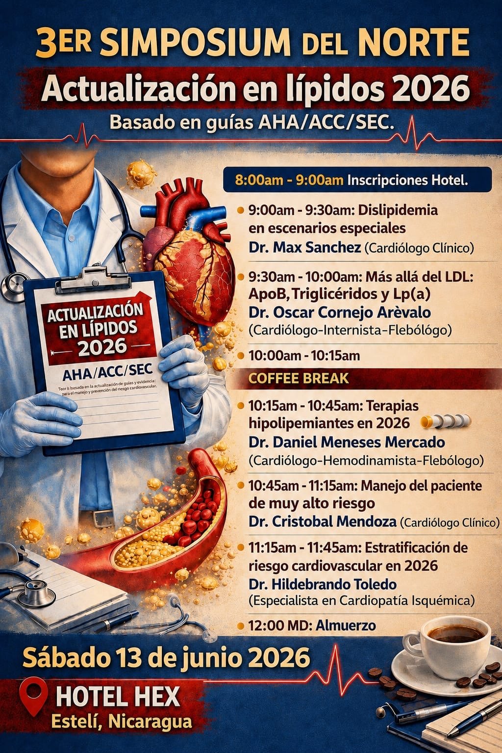 3ER SIMPOSIUM DEL NORTE – Actualización en lípidos 2026